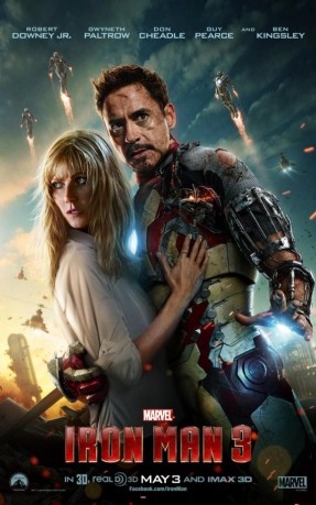 Iron Man 3, (Marvel 2013) What does this film have to do with my post this week? Read on to find out!